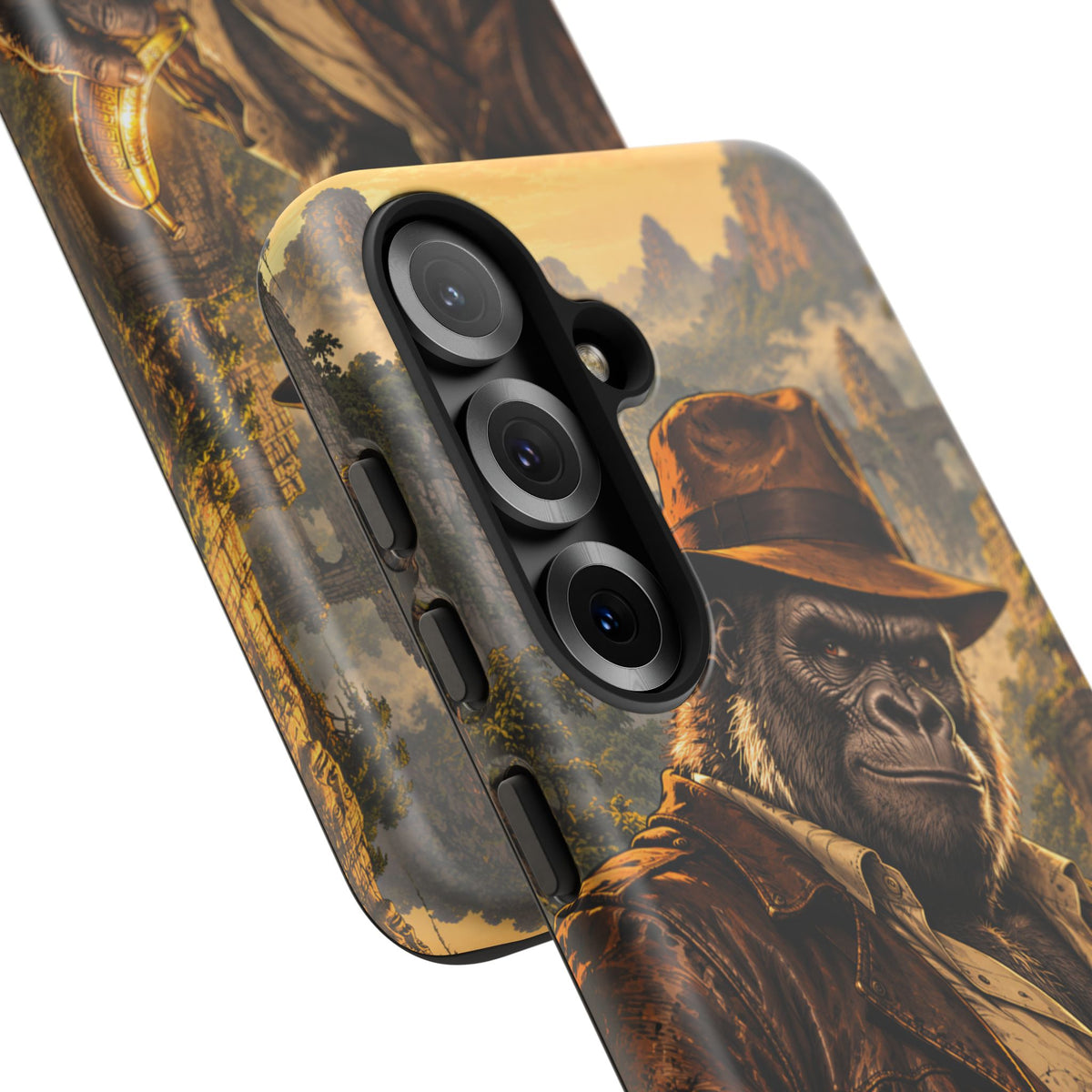 Adventure Gorilla Samsung Galaxy Tough Case | Temple of Bananas