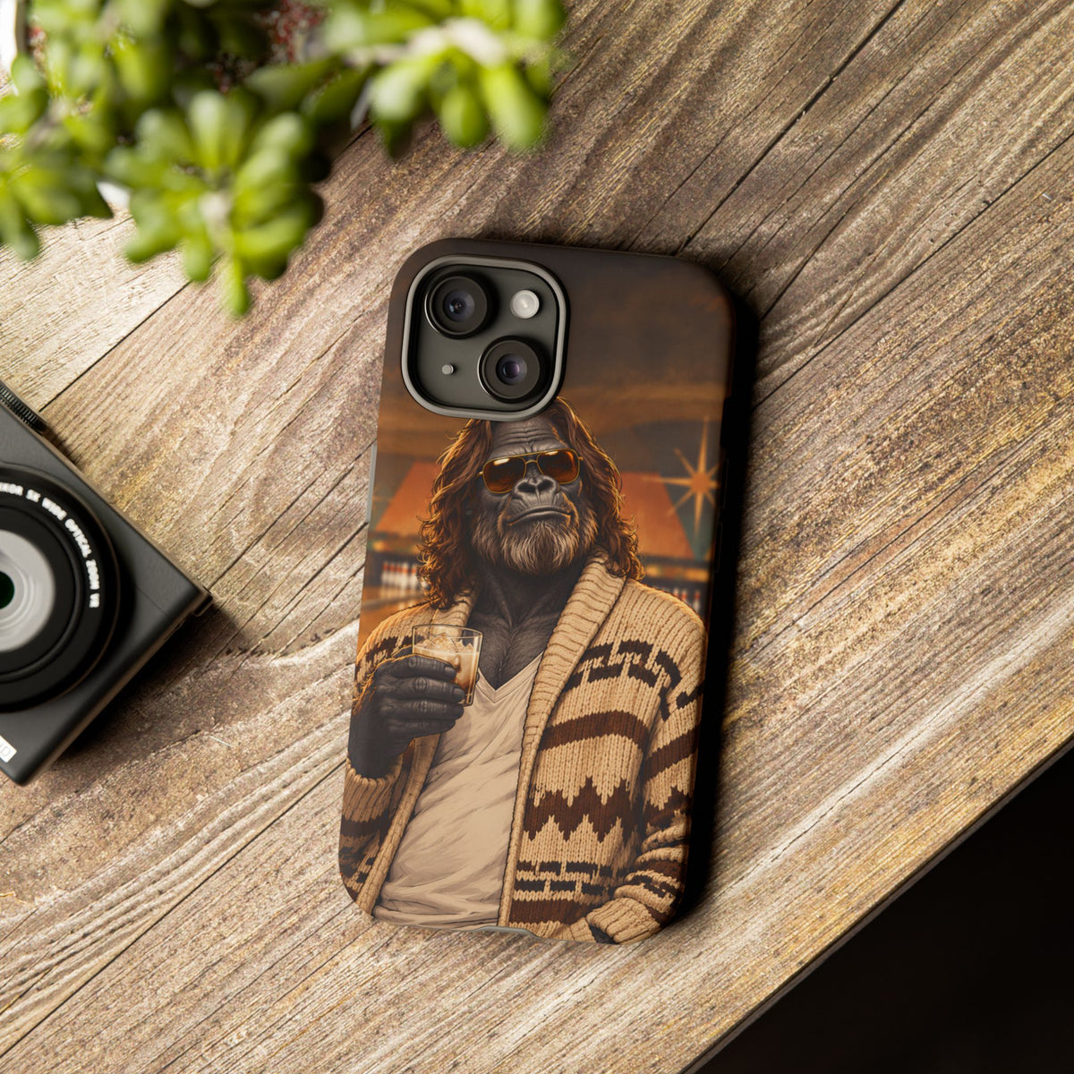 Cardigan Gorilla iPhone Tough Case | The Primate Abides