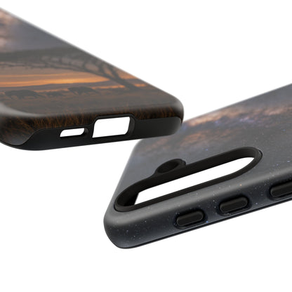 Milky Way over the Plains Samsung Galaxy Tough Case