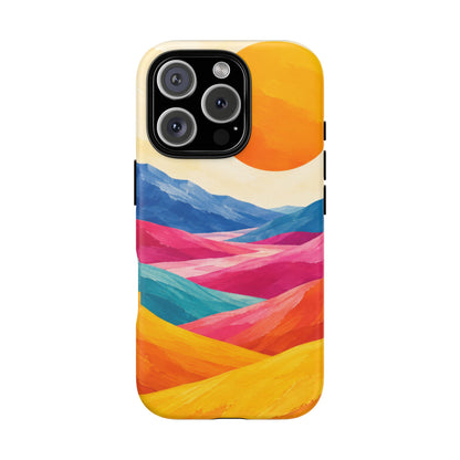 Solstice Ribbons iPhone Tough Case | sunscape