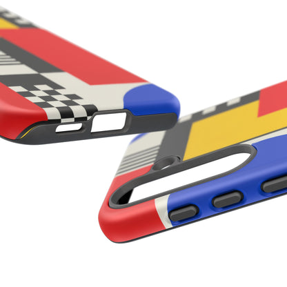 Primary Frequency Samsung Galaxy Tough Case | Primary Color Geometry