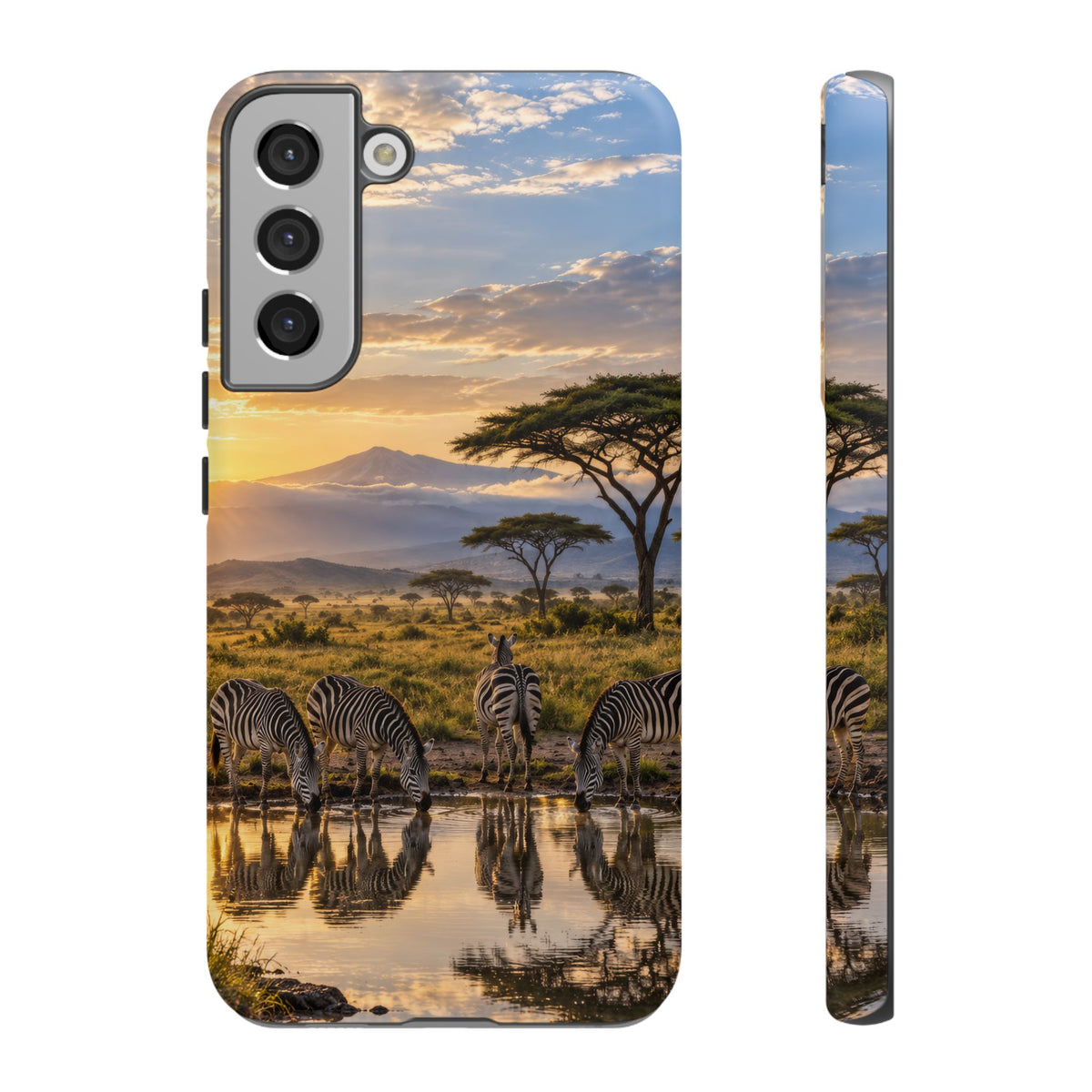Zebra Water Mirror Samsung Galaxy Tough Case | zebra safari