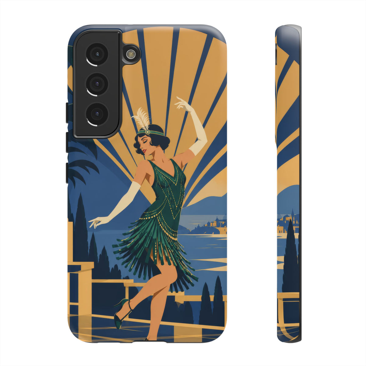1920s Flapper — Jazz After Dark Samsung Galaxy Tough Case