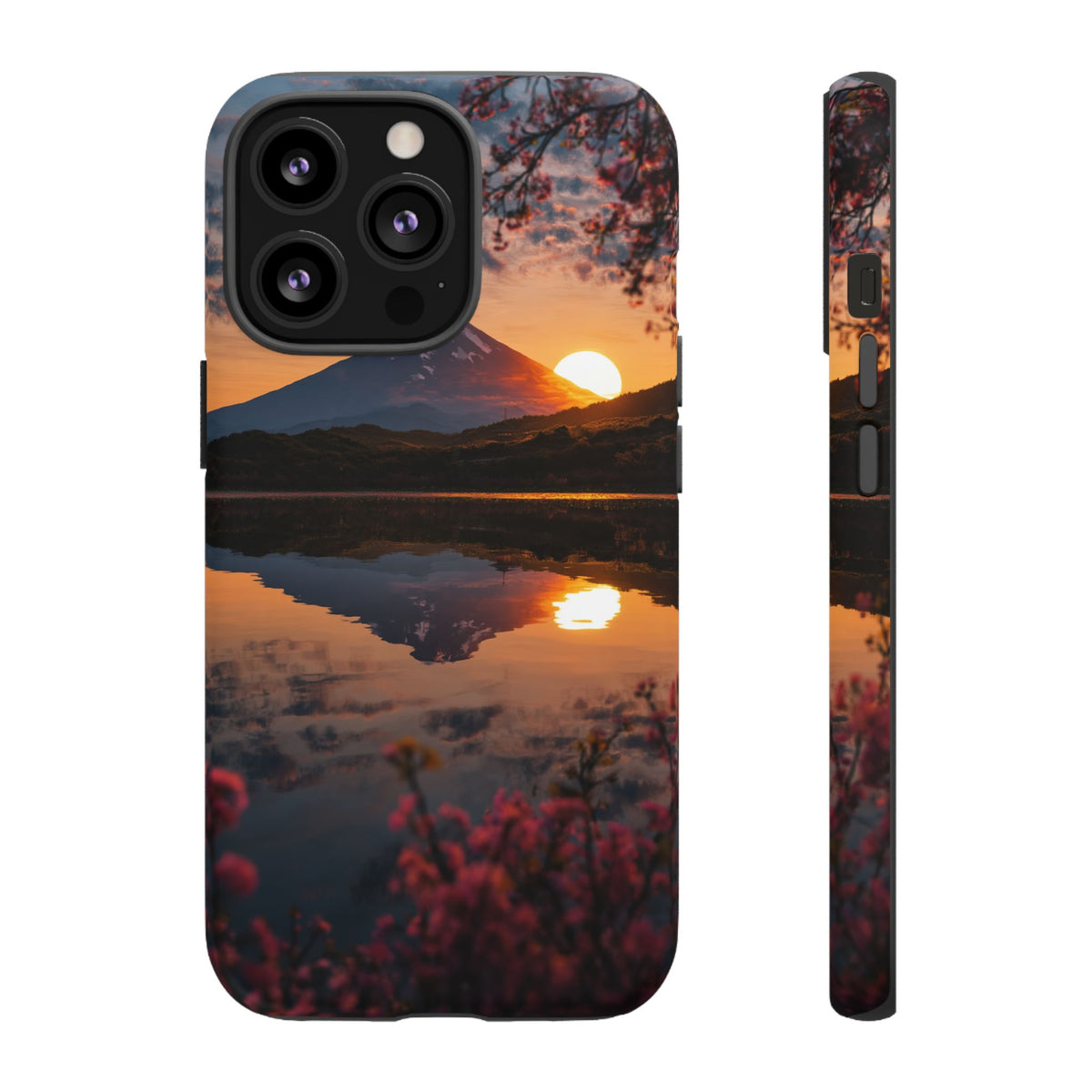 Fuji Golden Reflection iPhone Tough Phone Case