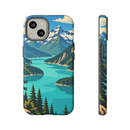 Cascades — Diablo Blue iPhone Tough Case