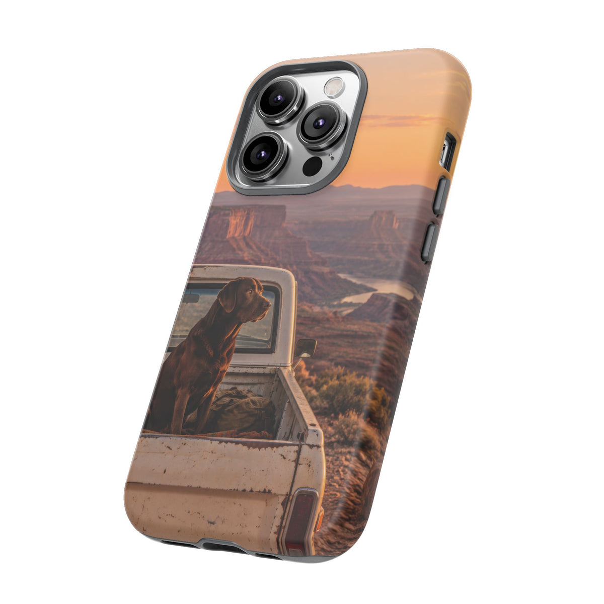 Desert Tailgate Companion iPhone Tough Case | labrador