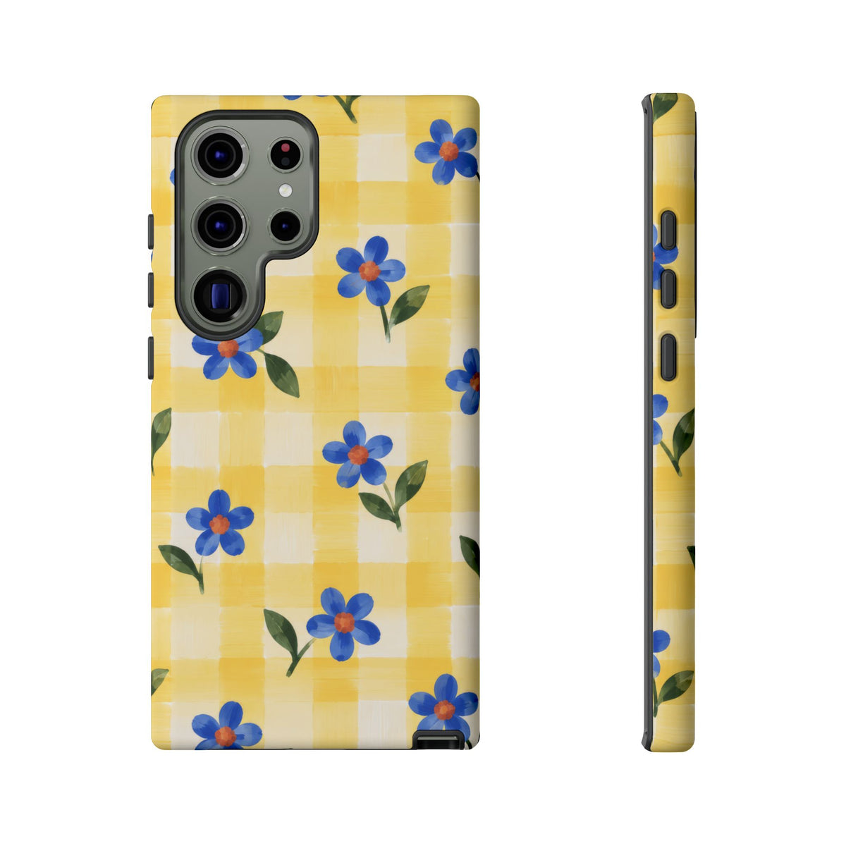 Buttercup Picnic Samsung Galaxy Tough Case | yellow gingham