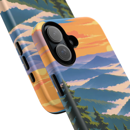 Great Smoky Mountains — Morning Veils iPhone Tough Case