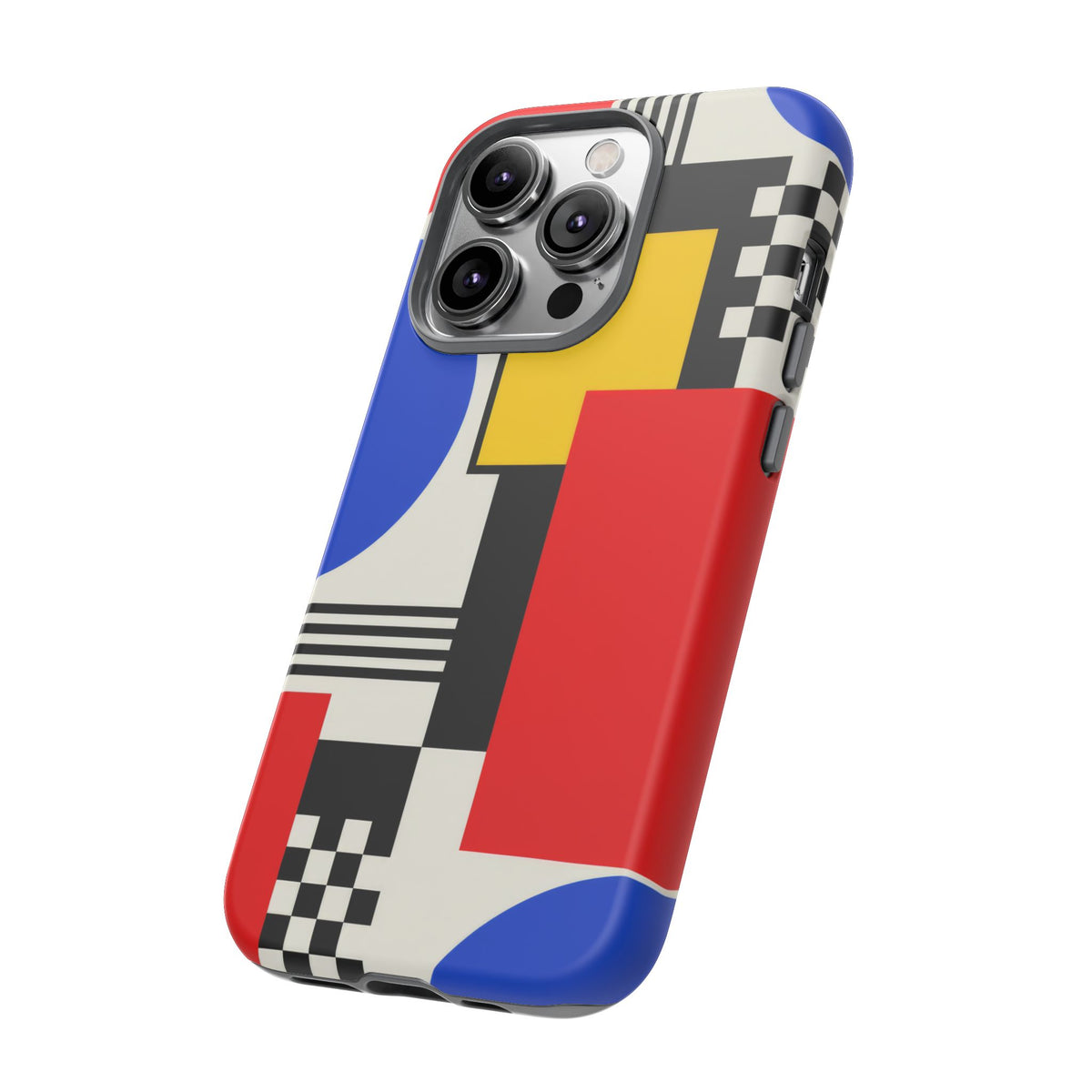 Primary Frequency iPhone Tough Case | Primary Color Geometry
