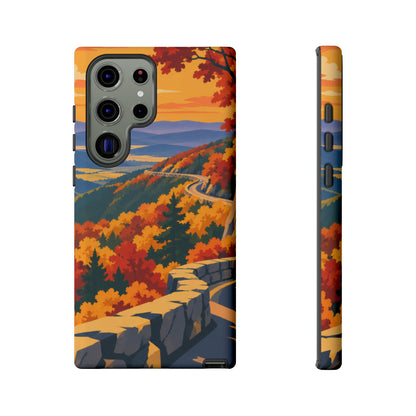 Skyline Drive — Overlook Gold Samsung Galaxy Tough Case