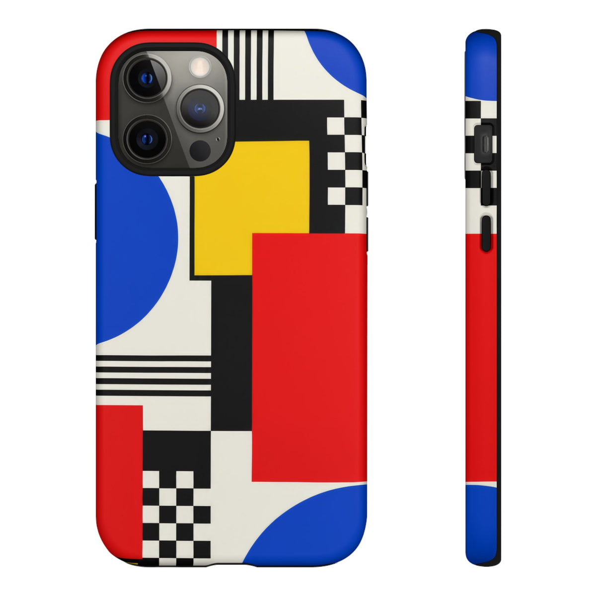 Primary Frequency iPhone Tough Case | Primary Color Geometry