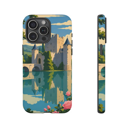 English Castle — Moat and Roses iPhone Tough Case