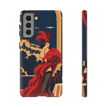 Moulin Rouge Dancer — Velvet Encore Samsung Galaxy Tough Case | cabaret dancer