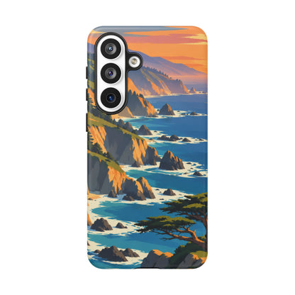 Big Sur — Cypress Coast Samsung Galaxy Tough Case
