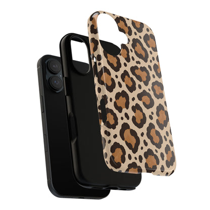 Leopard Print iPhone Tough Case | Cocoa Wildcat