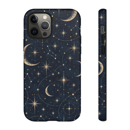 Celestial Moon iPhone Tough Case | Nocturne Atlas