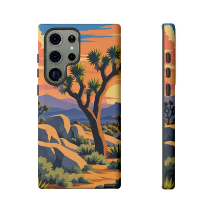 Joshua Tree — Desert Silhouettes Samsung Galaxy Tough Case