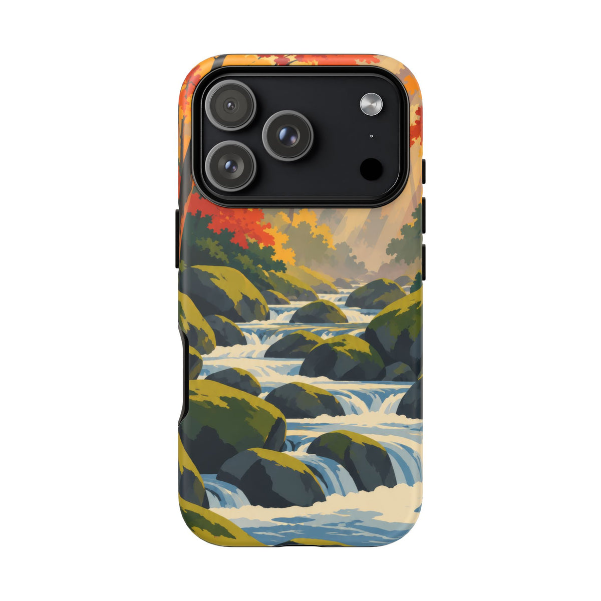 Great Smoky Mountains — Autumn Creek iPhone Tough Case