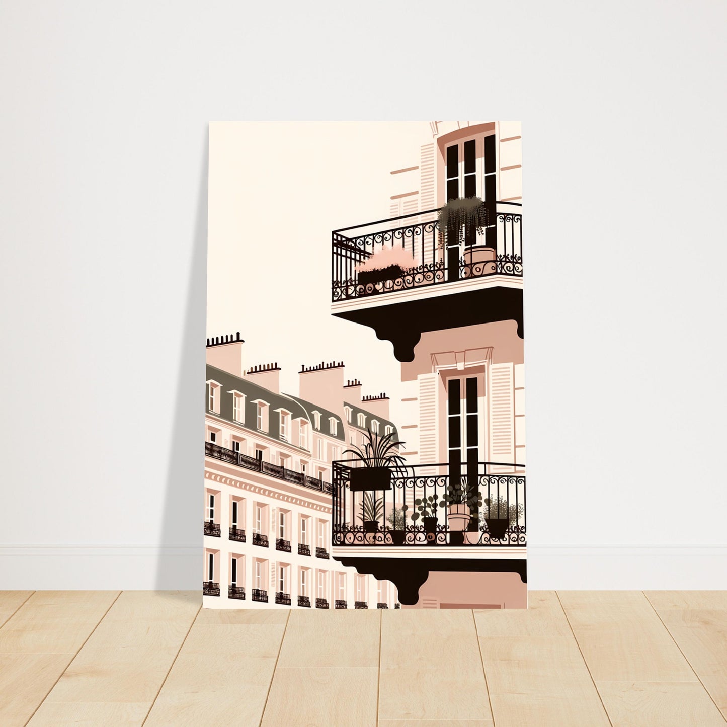 Wall Art - Balcony Bliss in Paris