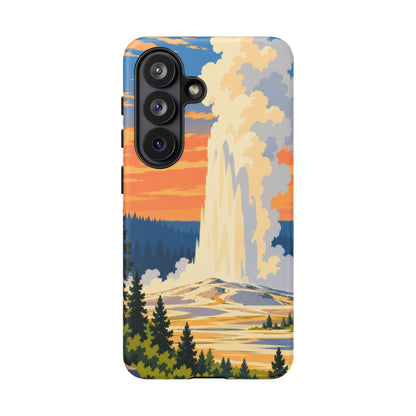 Yellowstone — Geyser Dawn Samsung Galaxy Tough Case