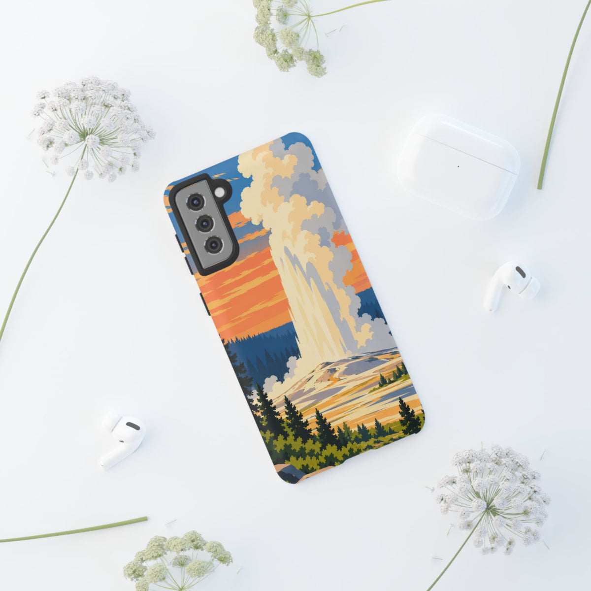 Yellowstone — Geyser Dawn Samsung Galaxy Tough Case