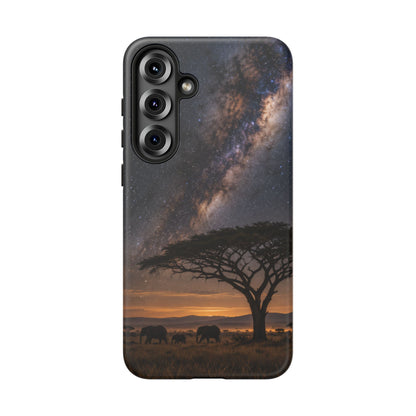 Milky Way over the Plains Samsung Galaxy Tough Case