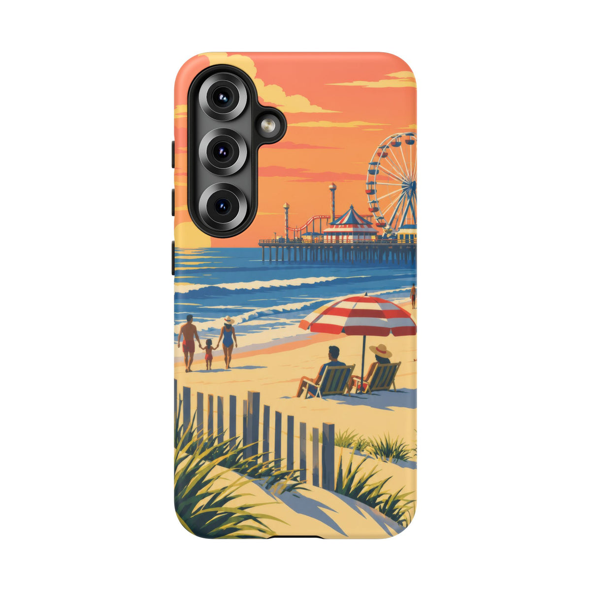 New Jersey Shore — Boardwalk Summer Samsung Galaxy Tough Case