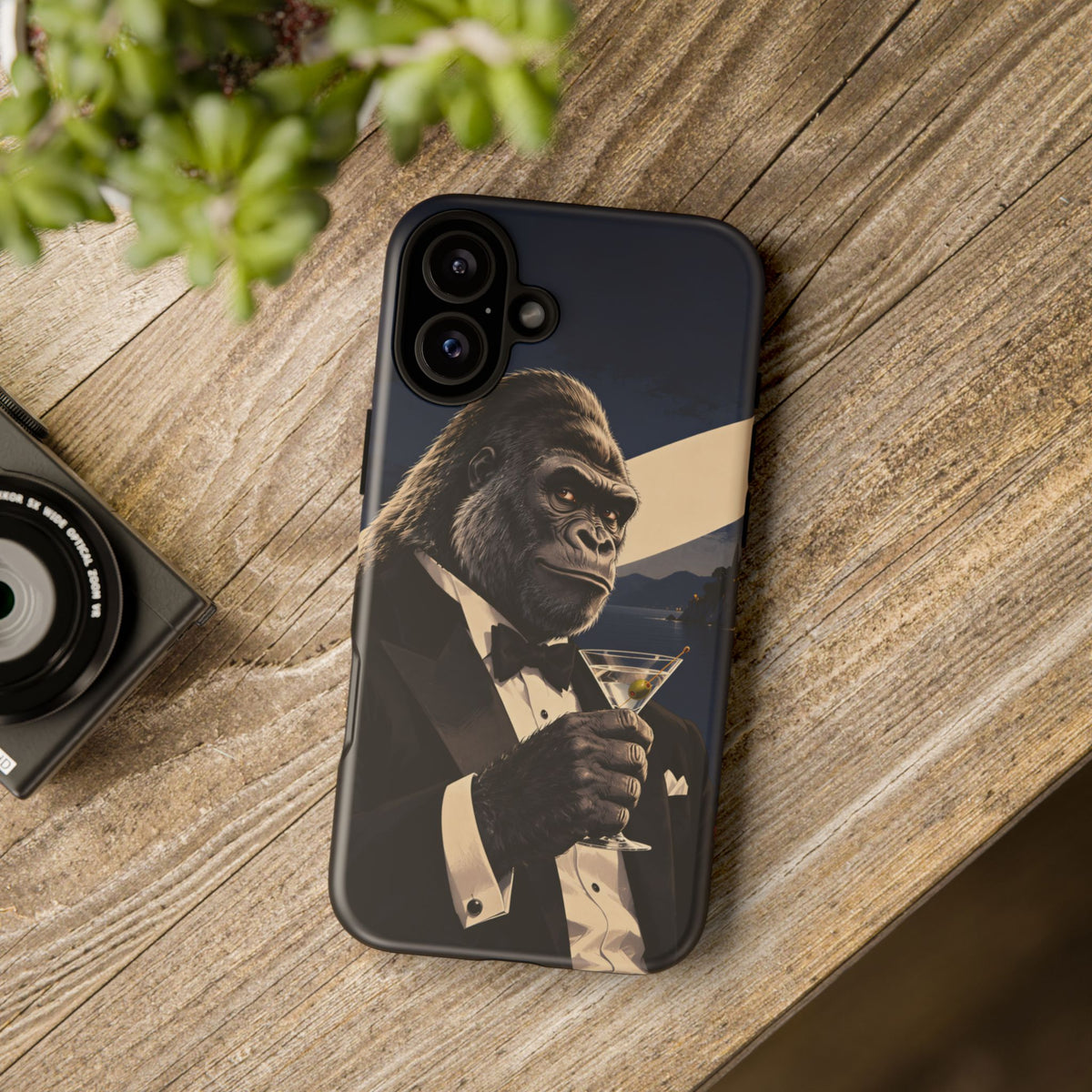 Tuxedo Gorilla iPhone Tough Case | License to Peel