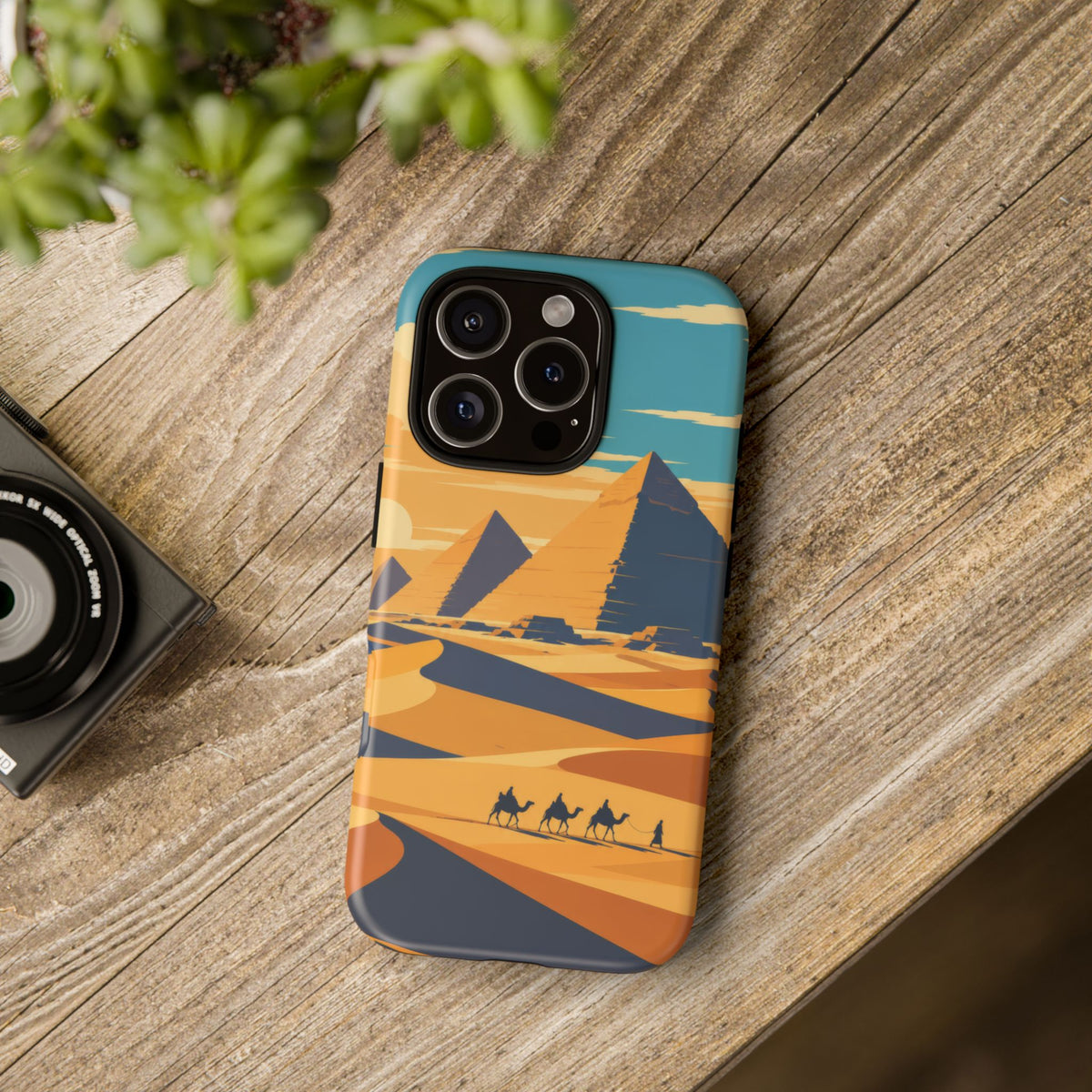The Pyramids — Sands of Gold iPhone Tough Case