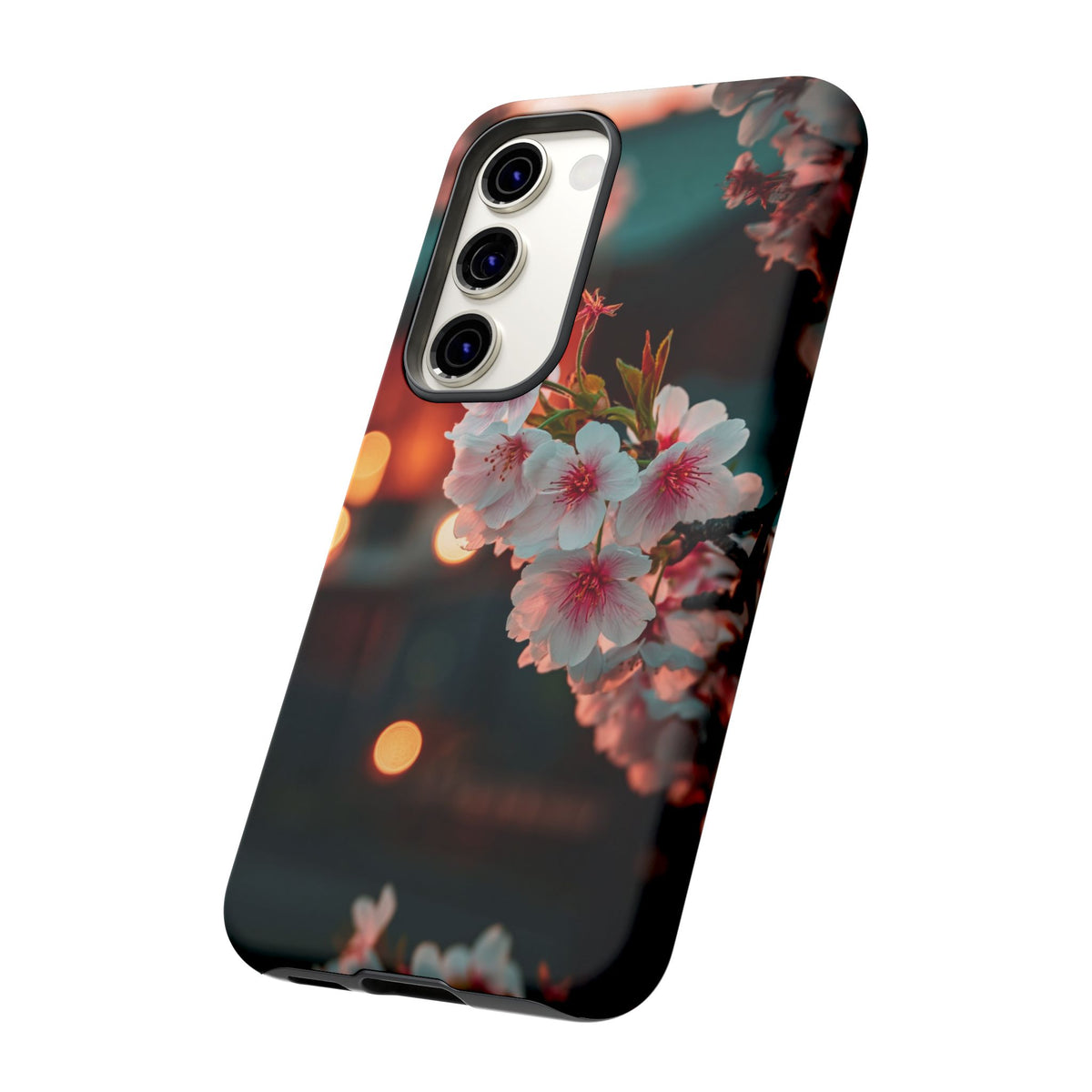 Kyoto Blossom Lanterns Samsung Galaxy Tough Phone Case