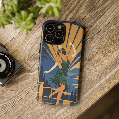 1920s Flapper — Jazz After Dark iPhone Tough Case
