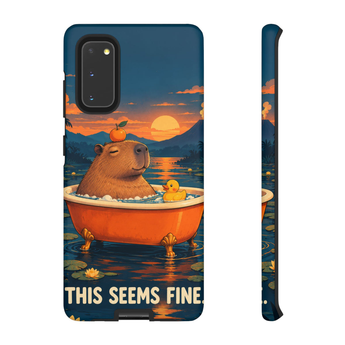 Minor Inconvenience Samsung Galaxy Tough Case | funny capybara