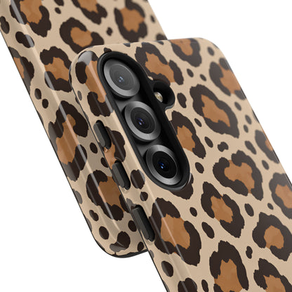 Leopard Print Samsung Galaxy Tough Case | Cocoa Wildcat