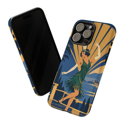 1920s Flapper — Jazz After Dark iPhone Tough Case