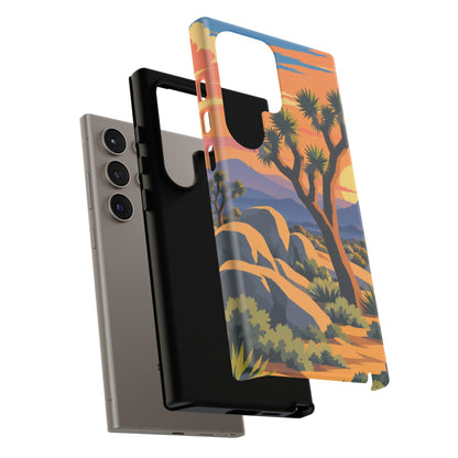 Joshua Tree — Desert Silhouettes Samsung Galaxy Tough Case