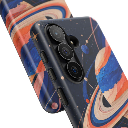 Cosmic Cut Paper Samsung Galaxy Tough Case | modern space