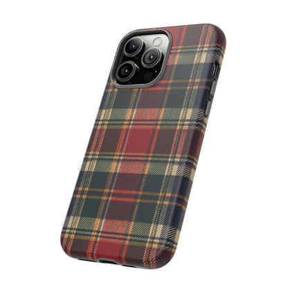 Highland Holiday iPhone Tough Case | christmas plaid