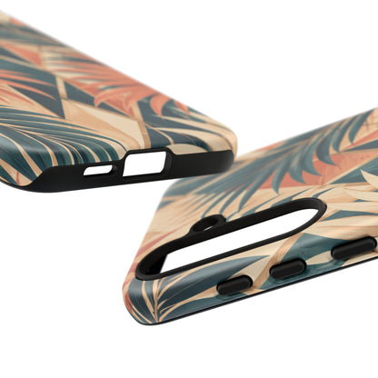Coral Palm Pavilion Samsung Galaxy Tough Case | art deco