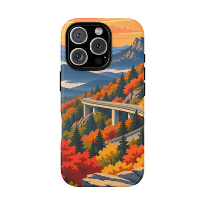 Blue Ridge Parkway — Viaduct Morning iPhone Tough Case
