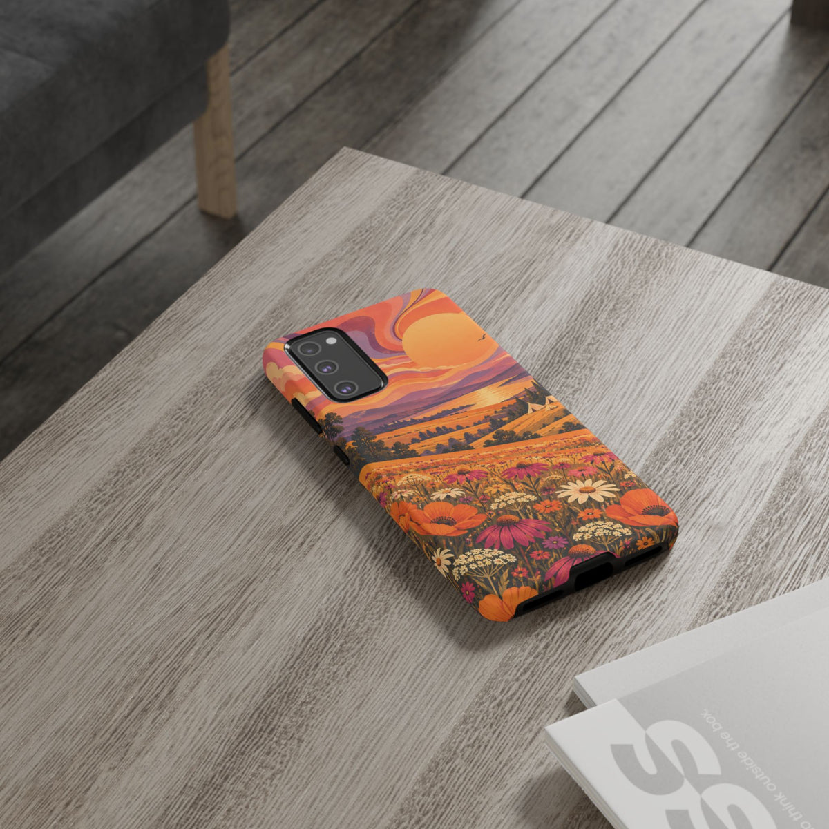 Golden Field Reverie Samsung Galaxy Tough Case | sixties festival