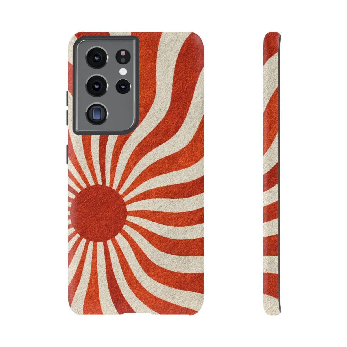 Terracotta Sunburst Samsung Galaxy Tough Phone Case