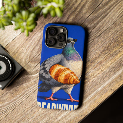 Breadwinner iPhone Tough Case | funny pigeon