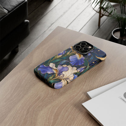 Celestial Iris iPhone Tough Case | iris flowers