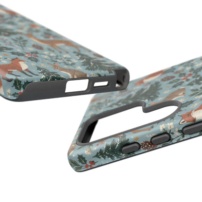 Winter Woodland Gathering Samsung Galaxy Tough Case | woodland christmas