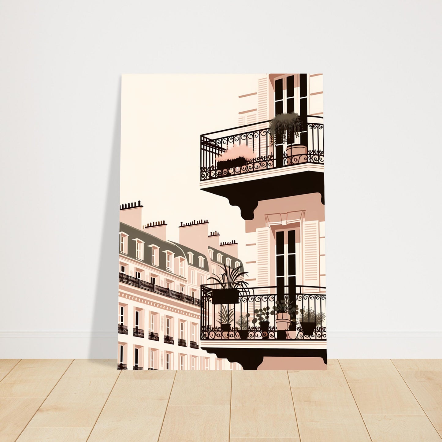 Wall Art - Balcony Bliss in Paris
