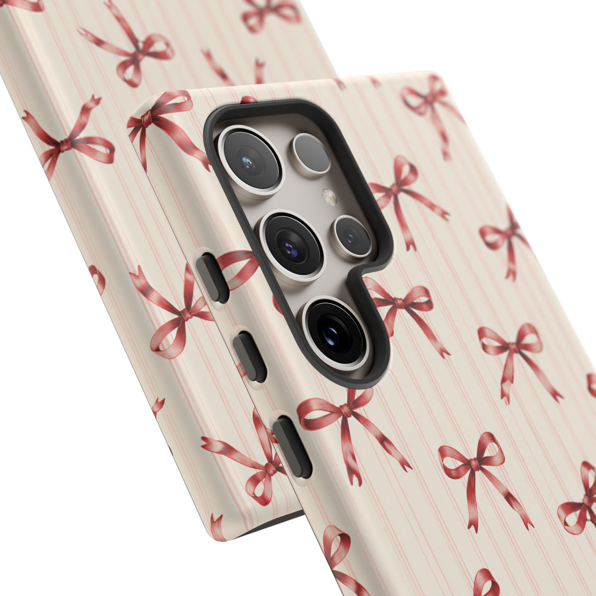Red Bow Samsung Galaxy Tough Case | Ribbon Waltz