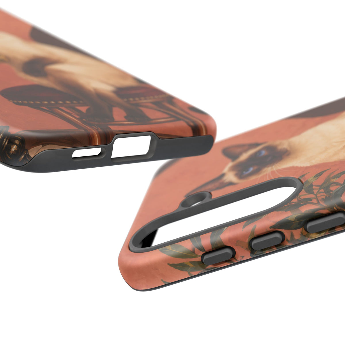 Espresso Cat Club Samsung Galaxy Tough Case | siamese cat