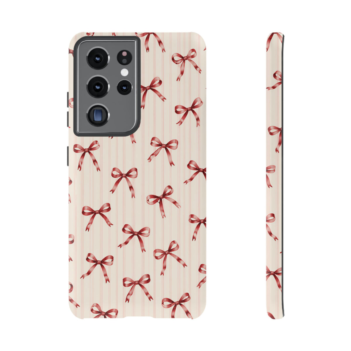 Red Bow Samsung Galaxy Tough Case | Ribbon Waltz