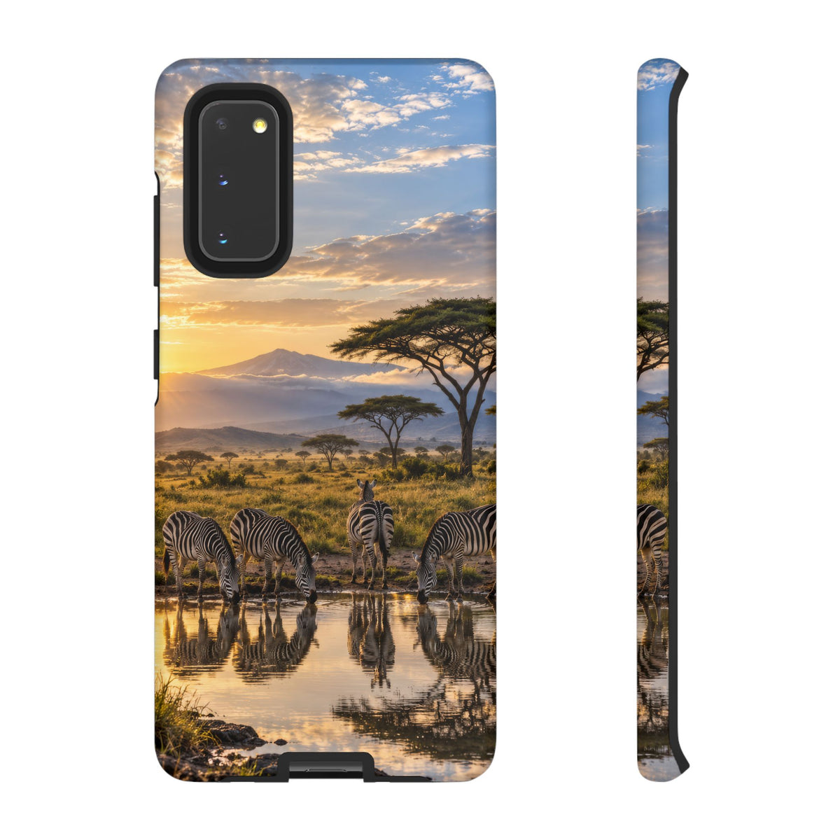 Zebra Water Mirror Samsung Galaxy Tough Case | zebra safari
