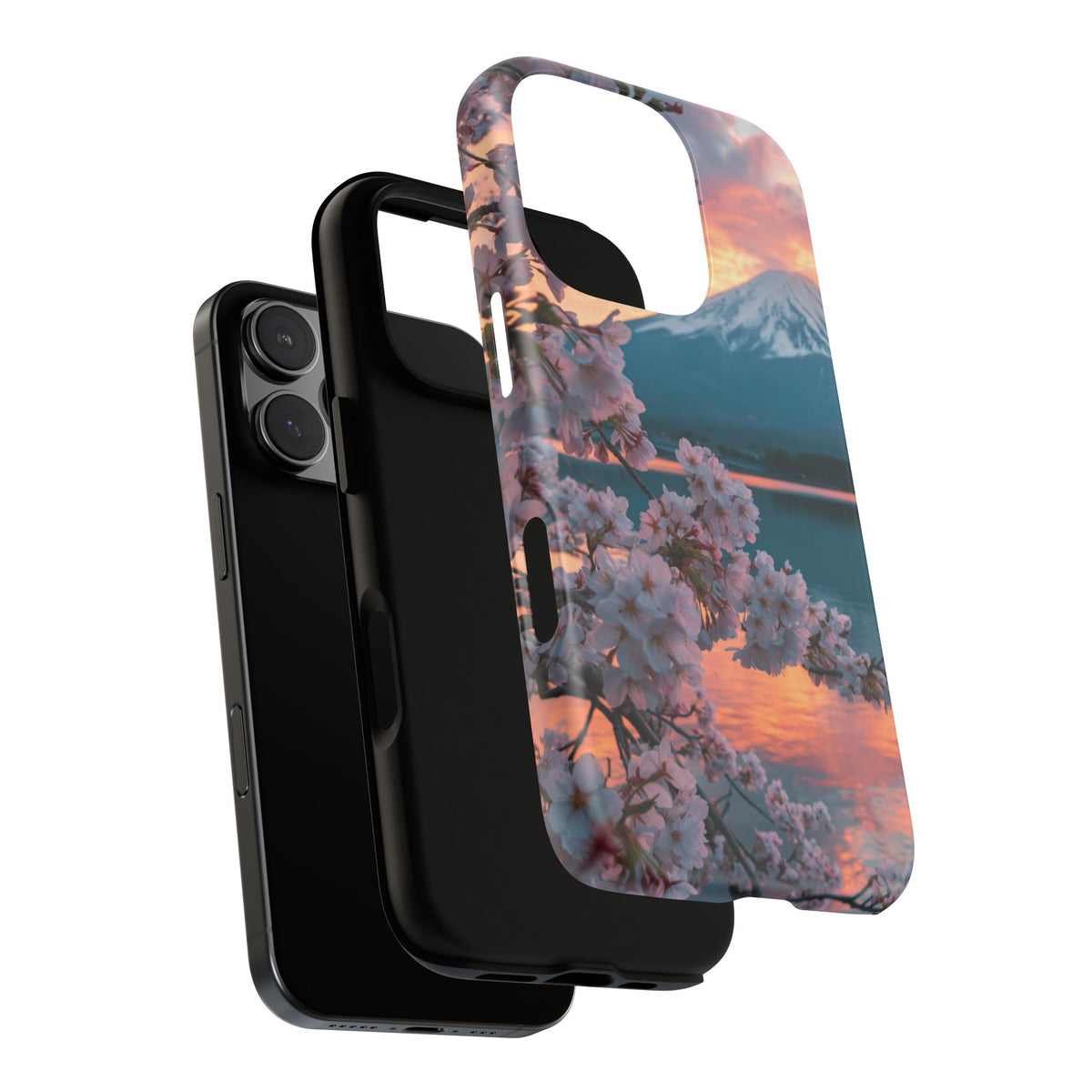 Fuji Petal Reflection iPhone Tough Phone Case